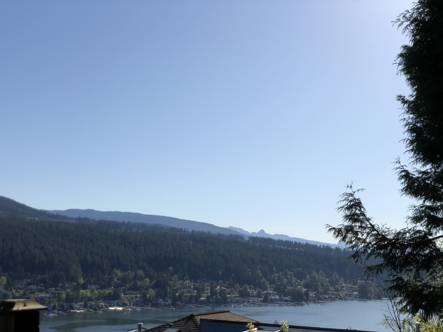 View of Port Moody Ocean from Easthill