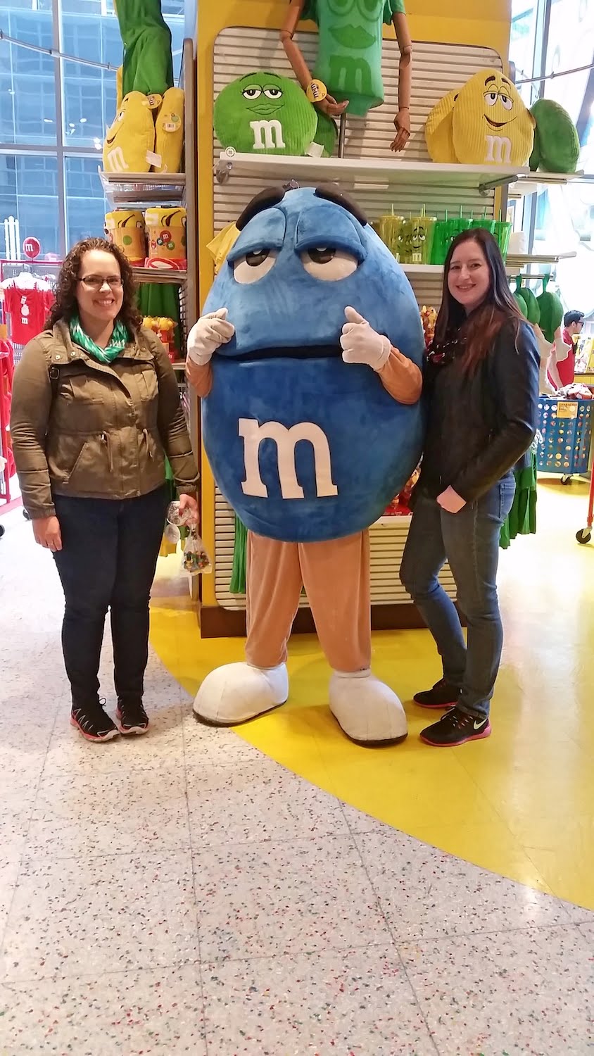Girlfriends with M&M in NYC