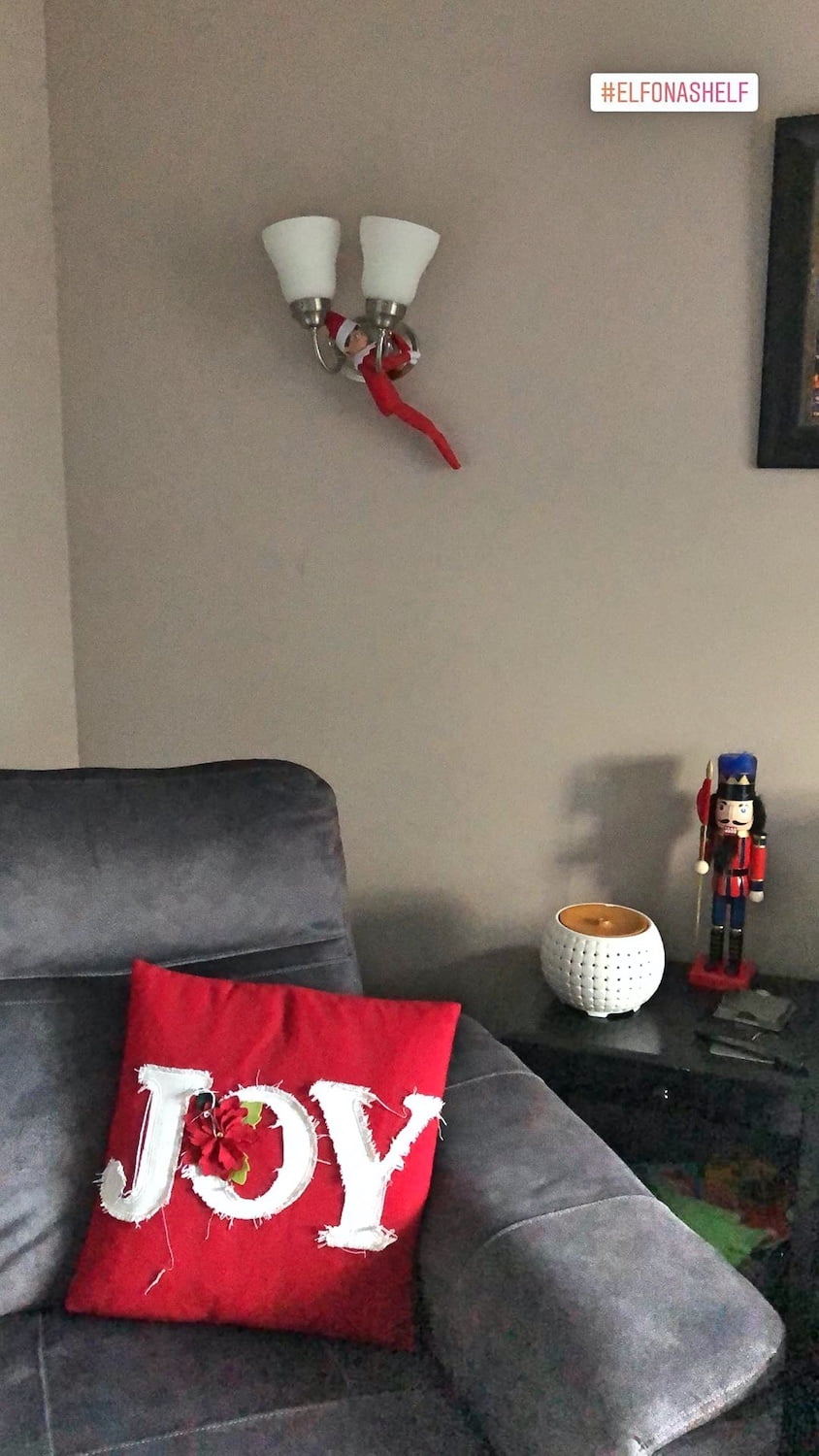Christmas Decorations at Home - Elf on A Shelf