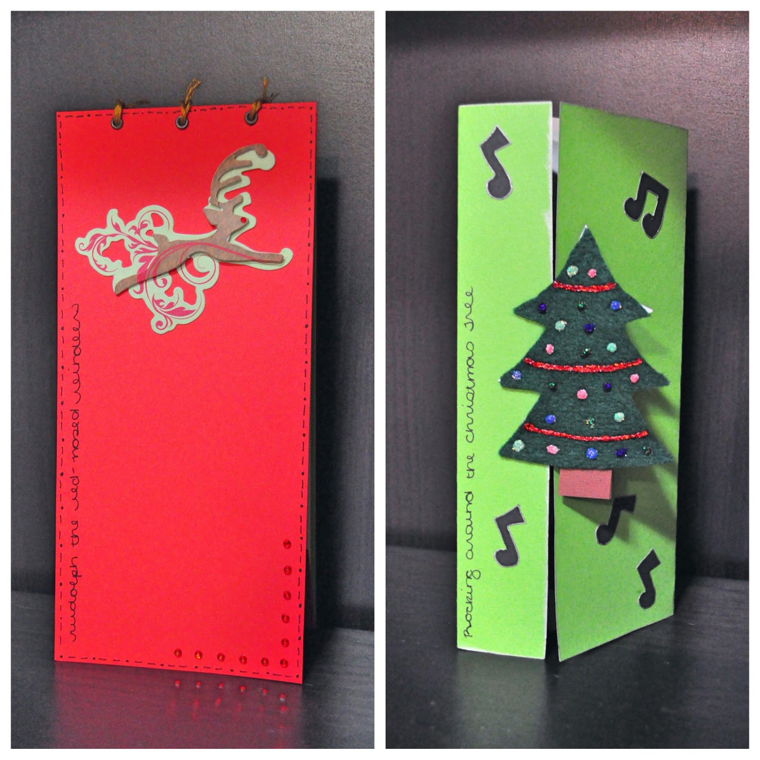Handmade Christmas Cards Collage 3