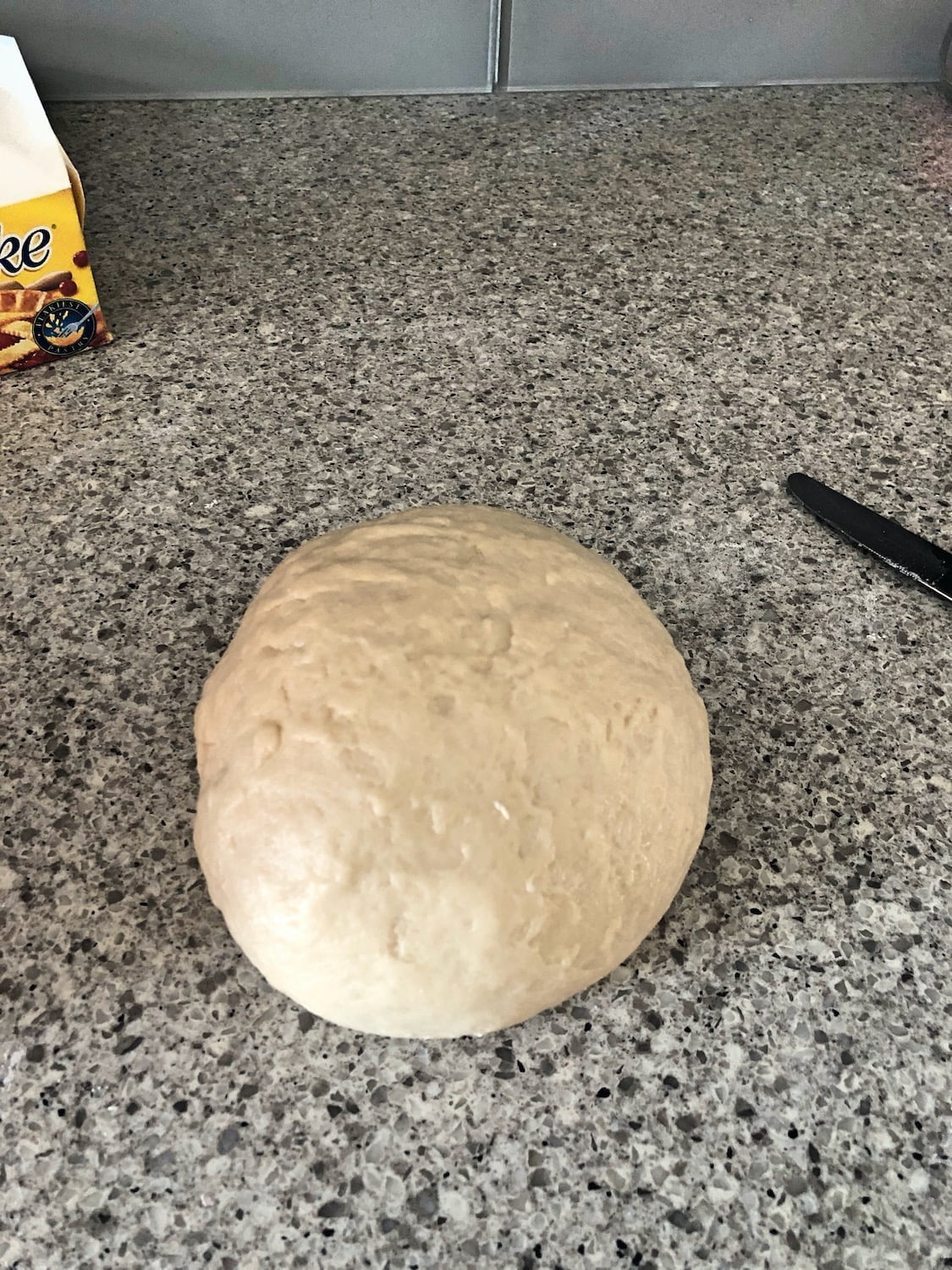 Cinnamon Bun Dough Ball